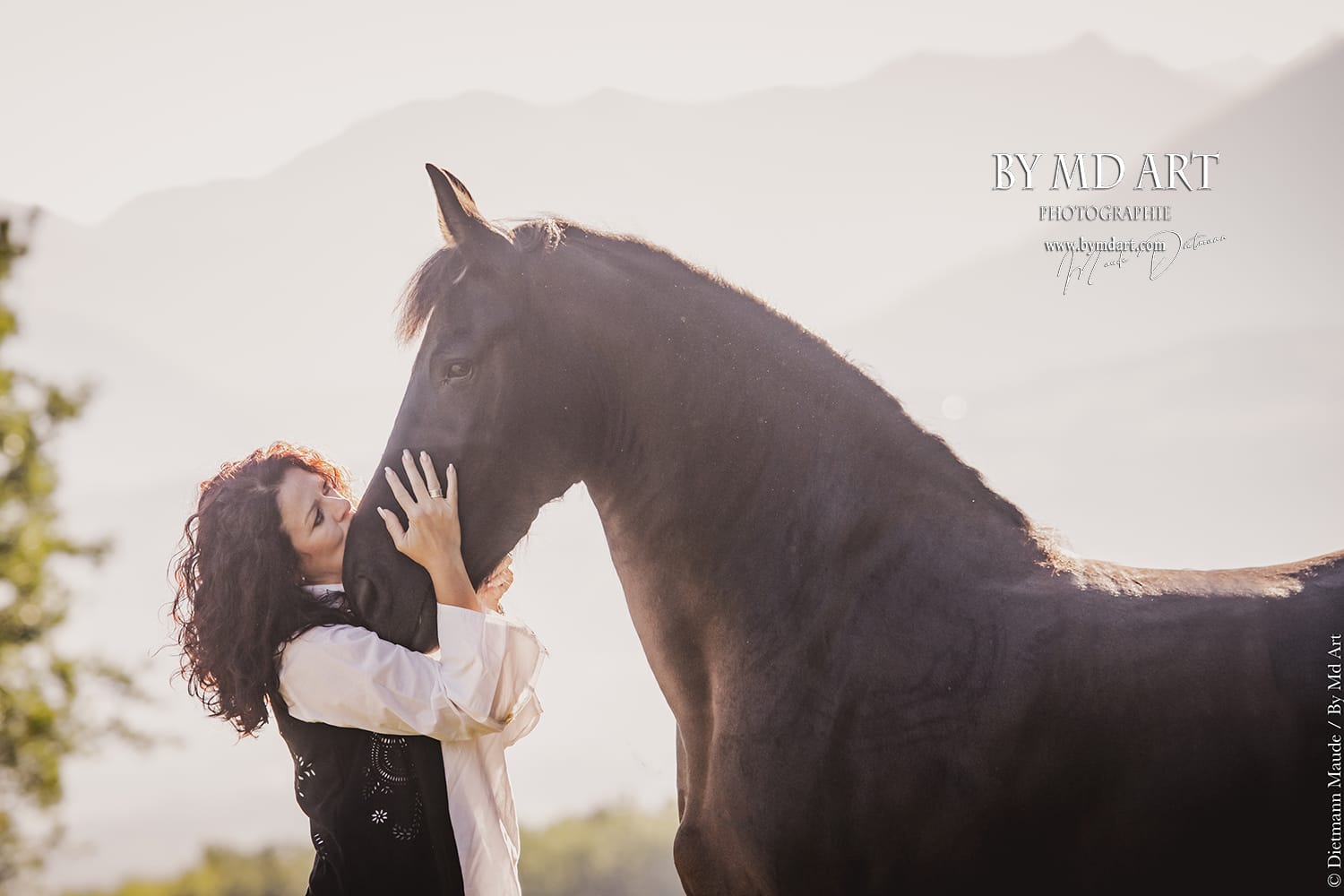 Géraldine et son cheval